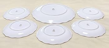 Amazon.co.jp: NARUMIナルミ ミラノ ボーンチャイナ 大皿1＆